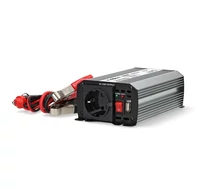 Nedis PIM30012FGY 12V DC - 230V AC inverter, 300W, csatlakozás: szivargyújtós, akku csipesz