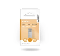 Nedis CCGB60925GY USB A - USB C adapter, USB3.2 dugó - USB-C aljzat, 5 Gbps, (USB3.1, USB3.0, USB2.0)