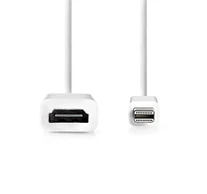 Nedis kábel CCGB37650WT02 mini displayport dugó - HDMI aljzat adapter