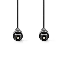 Nedis CAGL25000BK10 optikai audió kábel, TosLink dugó, hossz 1m