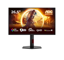 AOC G4 Q27G4SDR computer monitor 67.3 cm (26.5") 2560 x 1440 pixels Quad HD QD-OLED Black, Red
