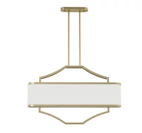 ORLICKI Gerdo Ovale Old Gold 6xE14 max 12W LED 230V - OR-OR84856