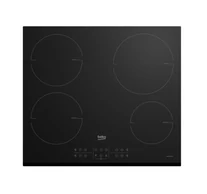 Beko HII 64202 MTB főzőlap Fekete Beépített 60 cm Zónás indukciós főzőlap 4 zóna