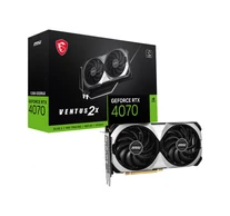 MSI GeForce RTX 4070 VENTUS 2X 12G GDDR6X DLSS 3