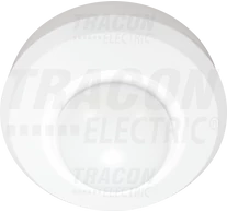Jelenlétérzékelő, fehér  230V, 50Hz, 360°, 1000W, 1-20m, 10s-30min, 3-2000lux, IP44