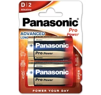 Panasonic LR20PPG/2BP 1,5V D/góliát tartós alkáli elem 2 db/csomag