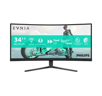 Philips EVNIA Ívelt Gaming 180Hz monitor 34", 34M2C3500L/00 3440x1440, 21:9, 0,03ms, 2xHDMI/DisplayPort
