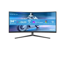 Philips EVNIA Ívelt Gaming OLED monitor 34", 34M2C6500/00 3440x1440, 21:9, 0,03ms, 2xHDMI/DP/4xUSB, áll. mag., Ambiglow