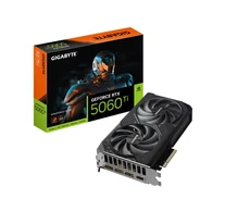 GIGABYTE GeForce RTX 5060 Ti WINDFORCE OC 8G Graphics Card - 8GB GDDR7, 128bit, PCI-E 5.0, 2587MHz Core Clock, 3 x DisplayPort, 1 x HDMI, GV-N506TWF2OC-8GD