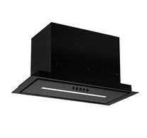 MAAN Helios 60 Push Button Undermounted Canopy 595 m3/h, Black