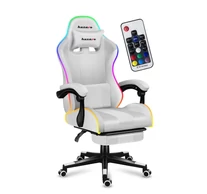 HUZARO FORCE 4.7 RGB White GAMING CHAIR