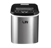 Portable ice maker LIN ICE PRO-S12 silver