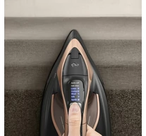 Tefal Ultimate Power Pro FV9E50 Dry & Steam iron Durilium AirGlide Autoclean soleplate 3200 W Black, Copper