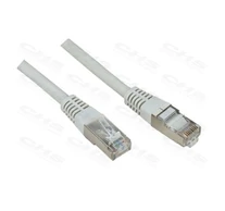 ROLINE Patch kábel, UTP, CAT5e, STP/FTP, 0,5m, szürke