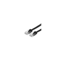ROLINE Patch kábel VALUE UTP CAT6 lapos kivitel, Fekete 2m