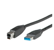 ROLINE kábel USB 3.0 A-B Összekötő 1.8m