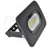 LED fényvető beépített bekötődobozzal (kábel nélkül),fekete  220-240V AC, 20W, 4000K, IP65, 1600lm, EEI=G