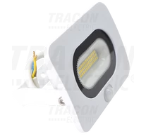 SMD fényvető mozgásérzékelővel, fehér  20W, 4000K, IP65, 220-240V AC, 1600lm, 110°, 3-10m, EEI=G