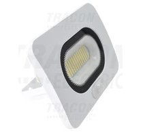 SMD fényvető mozgásérzékelővel, fehér  50W, 4000K, IP65, 220-240V AC, 4000lm, 110°, 3-10m, EEI=G