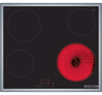 Bosch Serie 4 PKE645BB2E Hob Black Built-in Ceramic 4 zone(s)