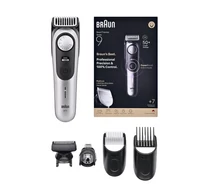Braun BeardTrimmer 9 80789785 beard trimmer AC/Battery 20 2 cm Wet & Dry Grey