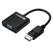 SANDBERG Kijelző konverter, Adapter DisplayPort>VGA