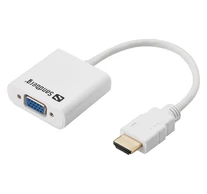 SANDBERG Kijelző konverter, HDMI to VGA Converter