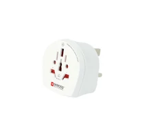 Utazó Adapter Világ-to-UK Földelt