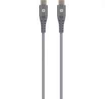 SKROSS Steel Line USB kábel, töltő, szinkron, (USB-C - USB-C) 1,2m