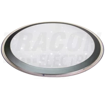 Díszperemes csillagos LED mennyezeti lámpa, vezérelhető  230 VAC, 60W, 4000lm,3000/4000/6500K,120°,IP20,D=530mm,EEI=G