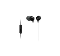SONY MDREX15APB.CE7, 18-22000 Hz, 16 ohm, 3.5 mm Jack, 1,2 m Vezetékes, szilikonos Fülhallgató mikrofonnal, Fekete