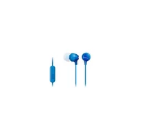 SONY MDREX15APLI.CE7, 18-22000 Hz, 16 ohm, 3.5 mm Jack, 1,2 m Vezetékes, szilikonos Fülhallgató mikrofonnal, Kék