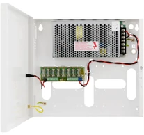 Tápegység PULSAR PSDC08128T PSDC 12V/8A/8x1A/TOPIC akár 8 analóg kamerához
