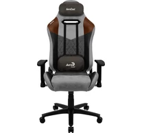 Aerocool DUKE AeroSuede Universal gaming chair Black, Brown, Grey