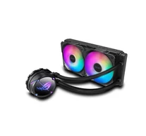 ASUS ROG STRIX LC II 240 ARGB processzor minden egyben folyadékhűtő 12 cm fekete, fehér
