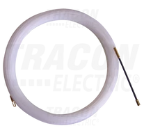 Műanyag vezeték-behúzószál, fém fejjel  L=20m, d=3mm