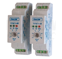 Védőrelé, feszültségfigyelő, 1f/3f, beáll. visszakapcs.késl.  Umin=160V, 5-15min, 5A/250V AC