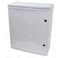 Műanyag elosztószekrény maszkos  HxWxD=800x600x260mm, IP65, IK10, 1000V AC/DC, RAL7035