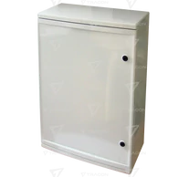 Műanyag elosztószekrény  HxWxD=800x600x260mm, IP65, IK10, 1000V AC/DC, RAL7035