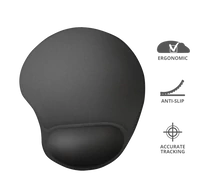 TRUST Egéralátét 16977 (BigFoot Mouse Pad - black)