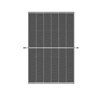 Trina 465W-os fotovoltaikus modul, Vertex S+, félbevágott, 30 mm, fekete keret, 1100 mm-es kábel, MC4-EVO2 csatlakozó
