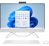 HP 27-cb1022nw AMD Ryzen™ 5 68.6 cm (27") 1920 x 1080 px 16 GB DDR4-SDRAM 512 GB SSD All-in-One PC Windows 11 Home Wi-Fi 5 (802.11ac) White