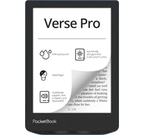 PocketBook Verse Pro e-book reader Touchscreen 16 GB Wi-Fi Black, Blue