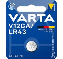 Alkáli Gombelem LR43 1.5 V 1-Bliszter