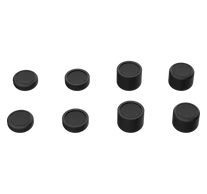 VENOM PS4/PS5 Kiegészítő Thumb Grips Fekete (4-PACK), VS5012