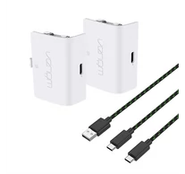 VENOM XBOX Series S/X & One Kiegészítő 2db akkumulátor + 3m Töltő kábel Fehér, VS2872