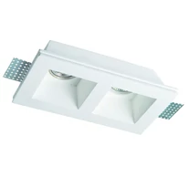 VIOKEF 2/Lights Recessed Spot Square Ceramic - VIO-4081400