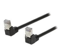 CAT5e SF / UTP Hálózati Kábel RJ45 (8P8C) Dugasz - RJ45 (8P8C) Dugasz 3.00 m Fekete