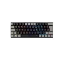 WHITE SHARK GK-002123V2-B-G/BL-HU WAKIZASHI-2-B-G/BL-HU vezetékes mech.bill.fekete/szürk magyar,64 kék