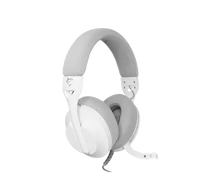 WHITE SHARK PARROT-W/G, GH-2440W/G, gamer fejhallgató, fehér/szürke